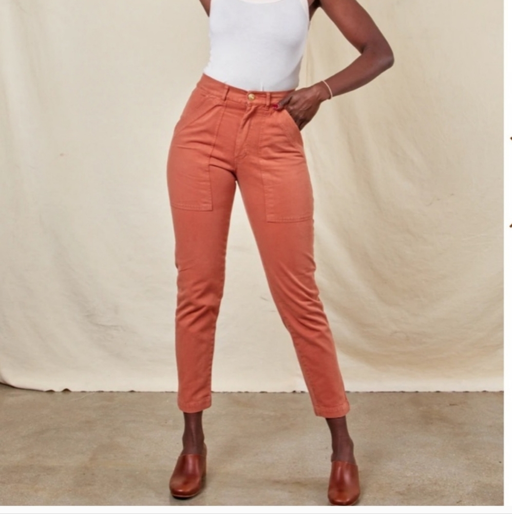 Big Bud Pencil Pants Red Clay
